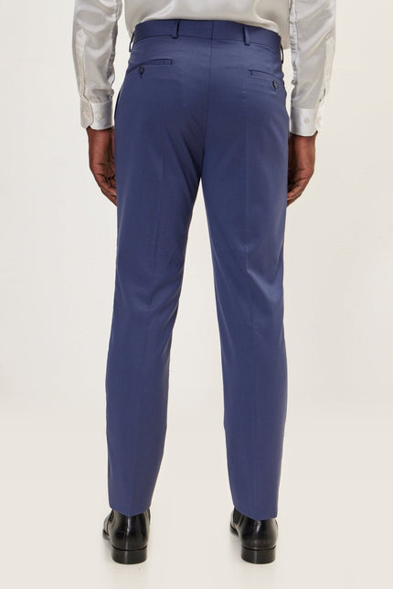Vitale Merino Wool Single-Breasted Suit - Indigo