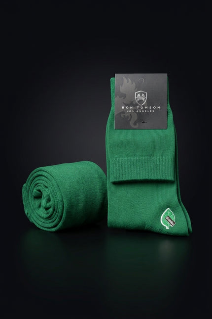Solid Sock - Green - pair