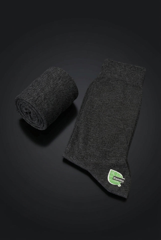 Solid Sock - Anthracite - pair