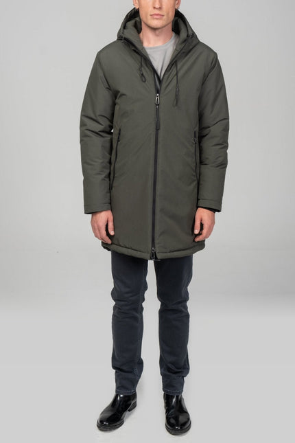 Hooded Winter Parka - Khaki