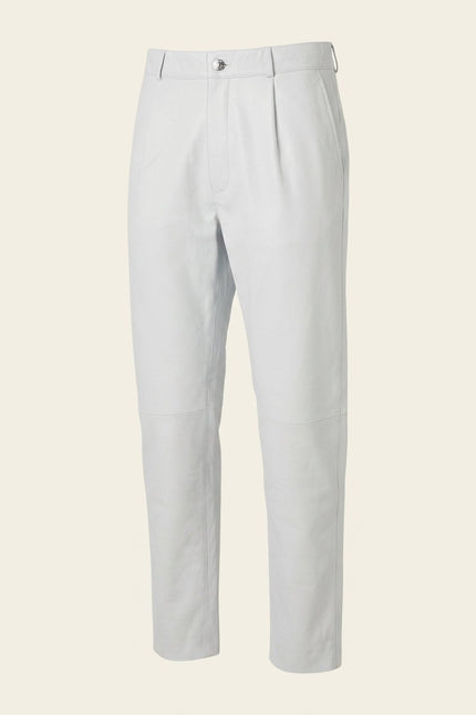 Lambskin Leather Pants - White
