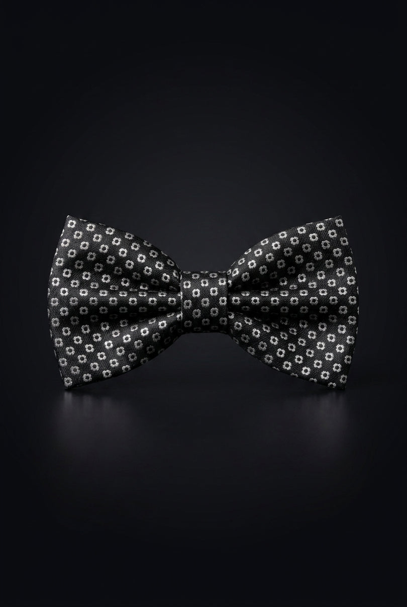 Self-Tie Bow Tie - Black Other - front