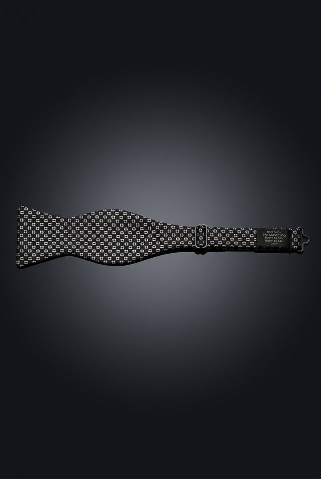 Self-Tie Bow Tie - Black Other - untied