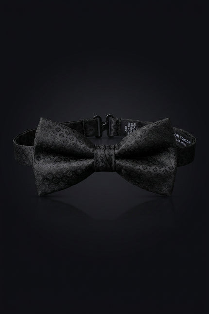 Self-Tie Bow Tie - Black Other - front