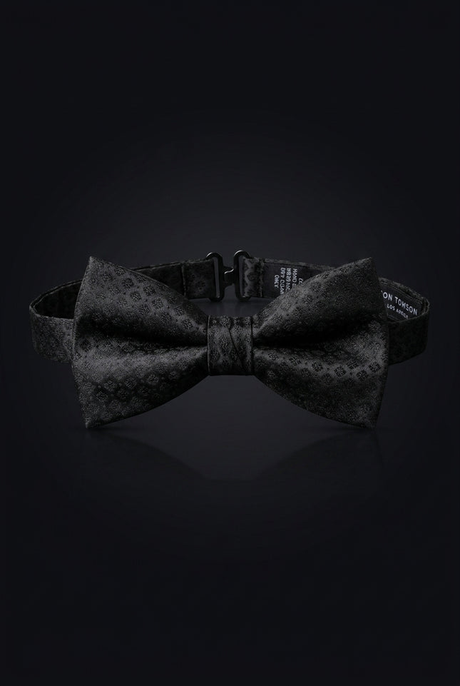 Self-Tie Bow Tie - Black Other - front