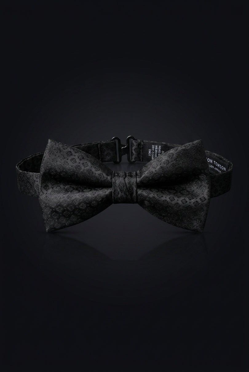 Self-Tie Bow Tie - Black Other - front