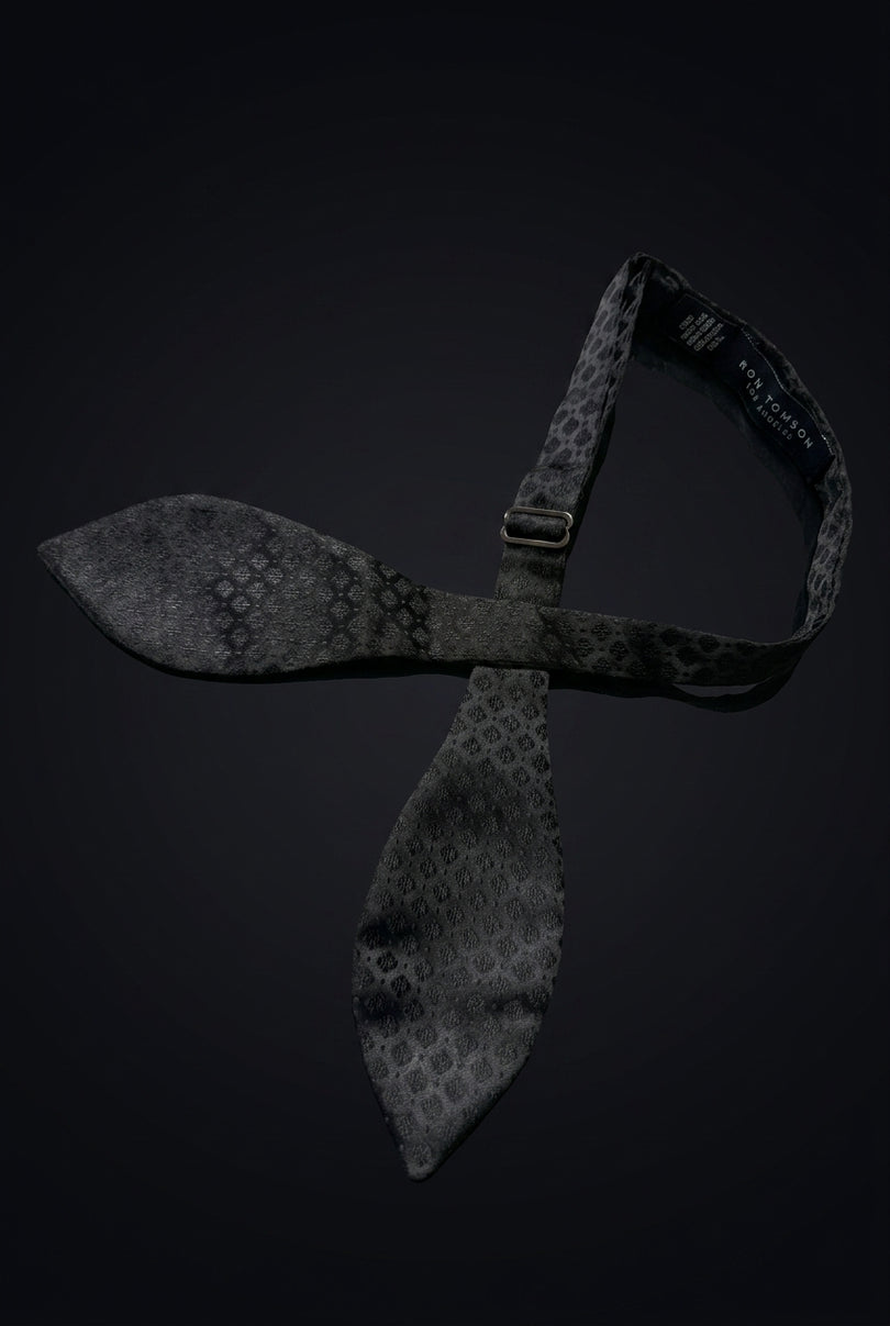 Self-Tie Bow Tie - Black Other - untied