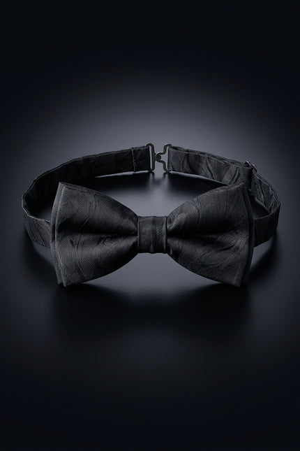Self-Tie Bow Tie - Black Other - front