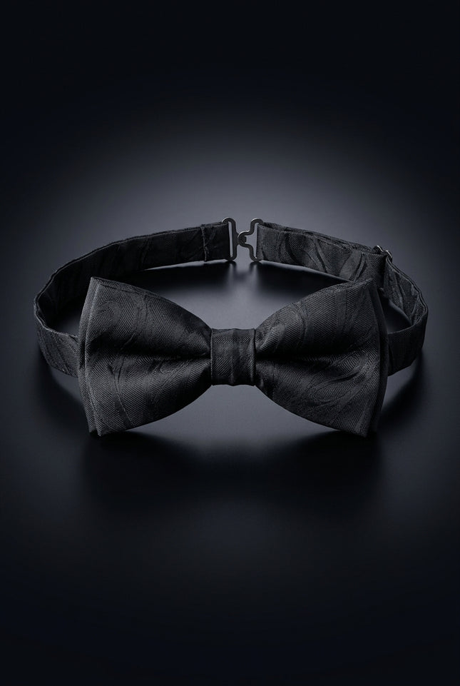 Self-Tie Bow Tie - Black Other - front