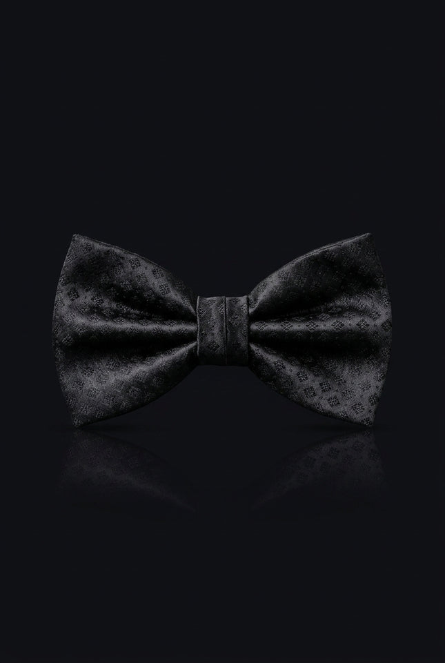 Self-Tie Bow Tie - Black Other - front