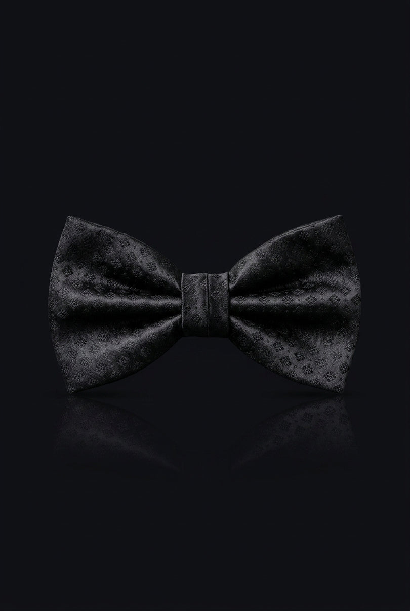 Self-Tie Bow Tie - Black Other - front