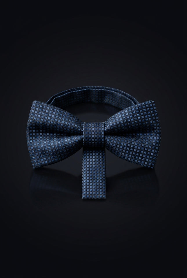 Self-Tie Bow Tie - Black Blue Other - front