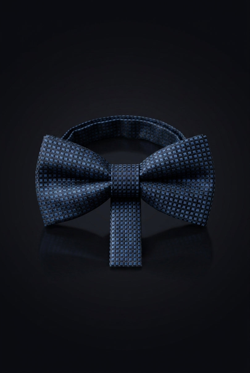 Self-Tie Bow Tie - Black Blue Other - front