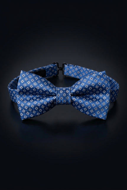 Self-Tie Bow Tie - Blue Other - front