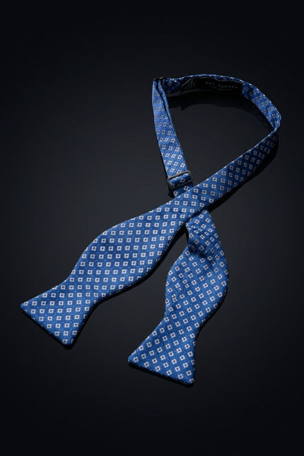 Self-Tie Bow Tie - Blue Other - untied