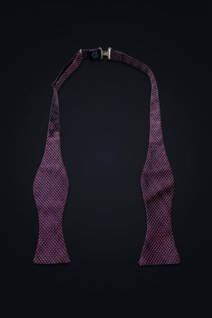 Self-Tie Bow Tie - Dark Blue Other - untied
