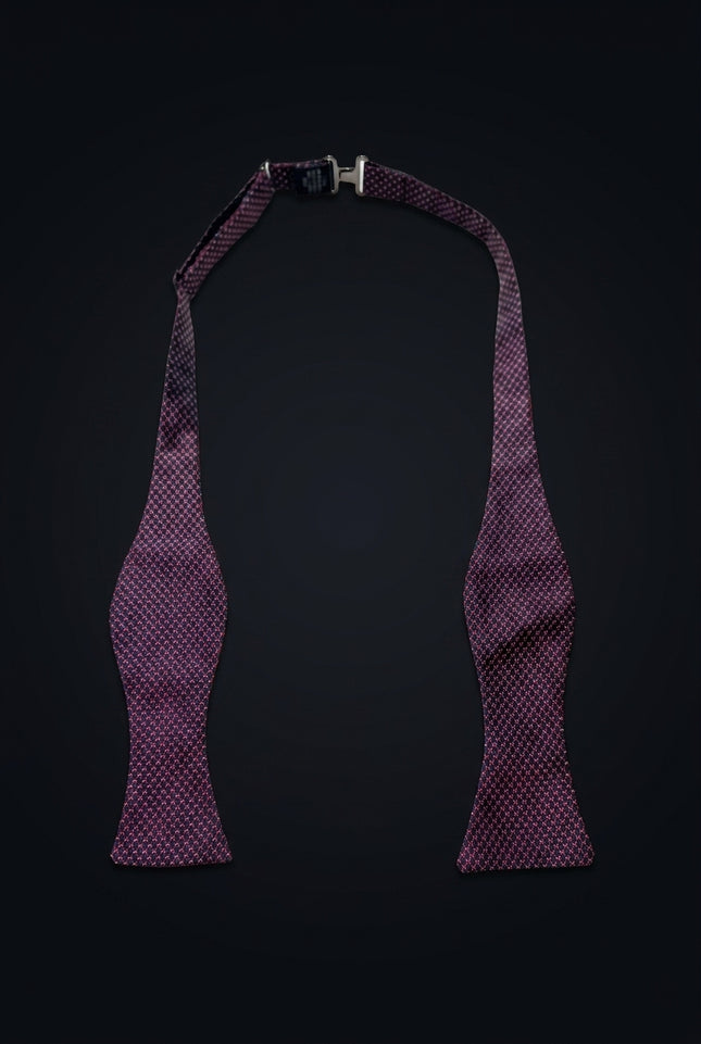 Self-Tie Bow Tie - Dark Blue Other - untied