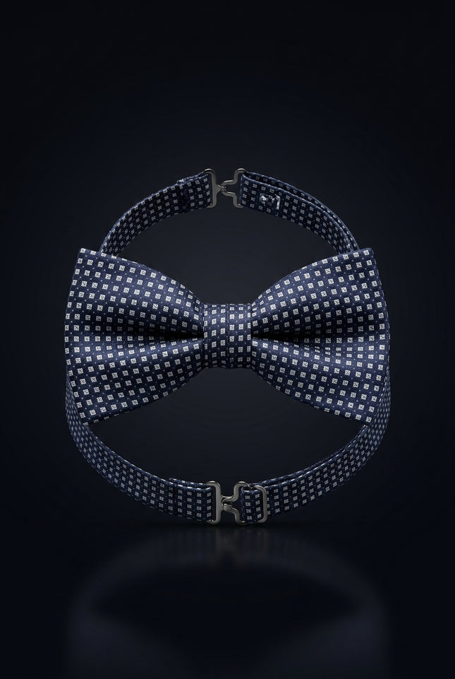 Self-Tie Bow Tie - Navy Blue Other - front