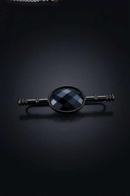 Collar Bar - Black bar_oval_center - hero