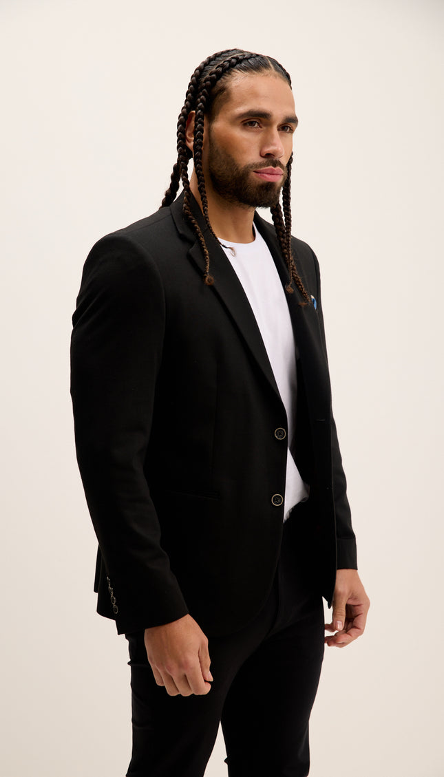 Classic Fit Blazer - Black