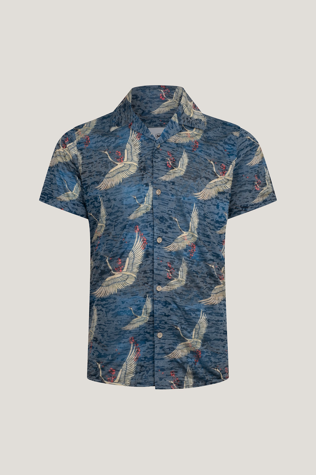 Collared Lightweight Shirt - Stork Navy
