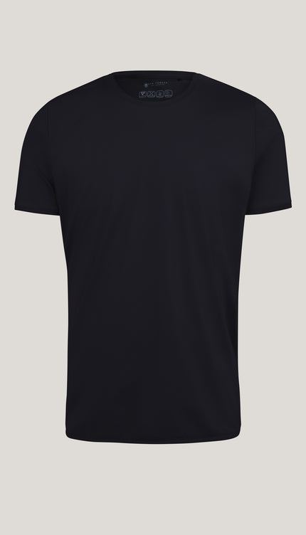 Wrinkle Free Crew Neck T-shirt - Navy