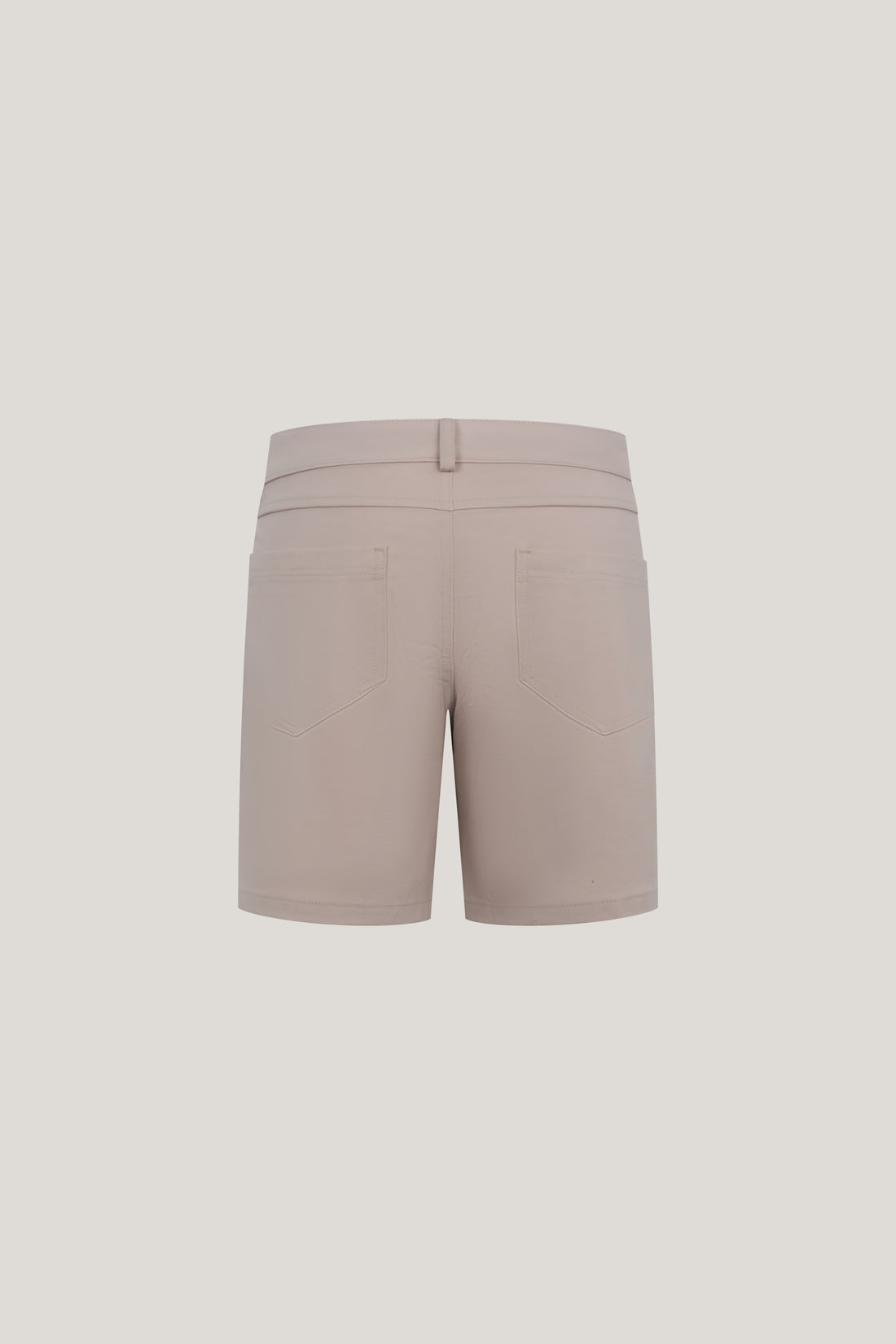 Side Pocket Lightweight Shorts - Beige