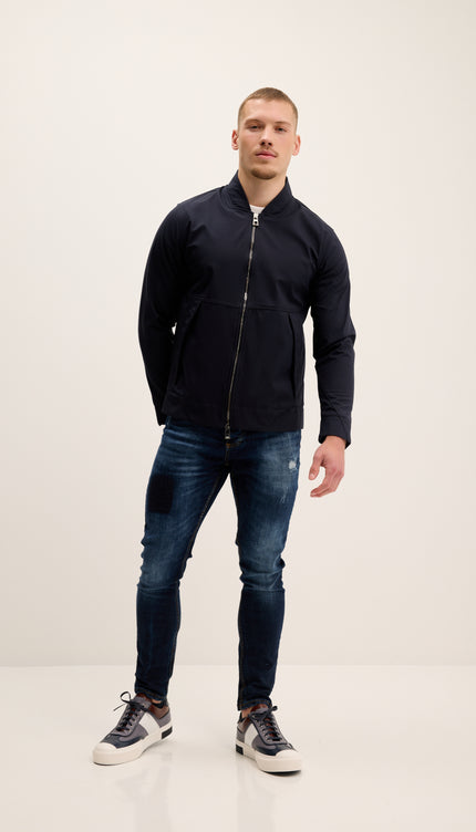 High Performance Breathable Jacket - Navy