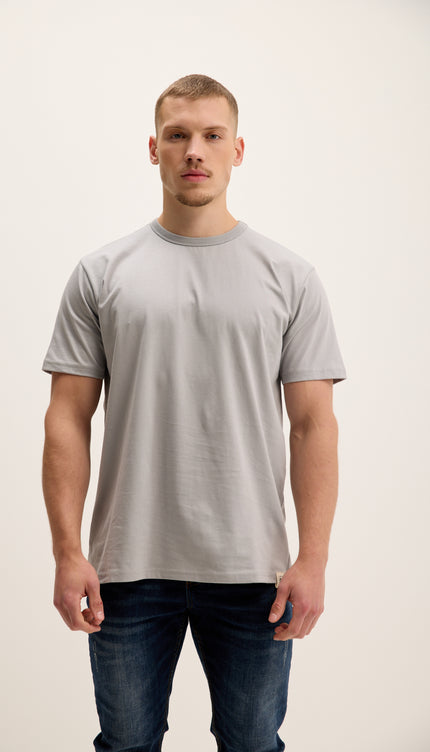 T-shirt léger en coton - Gris