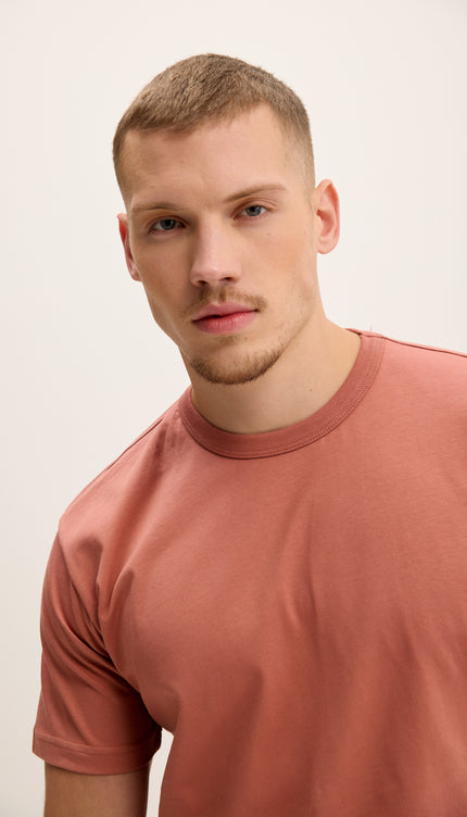 T-shirt léger en coton - Rose