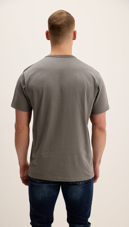 T-shirt léger en coton - Anthracite
