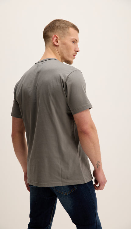 T-shirt léger en coton - Anthracite