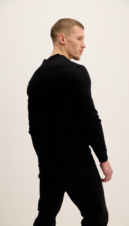 N° 6438 CÁRDIGAN NEGRO