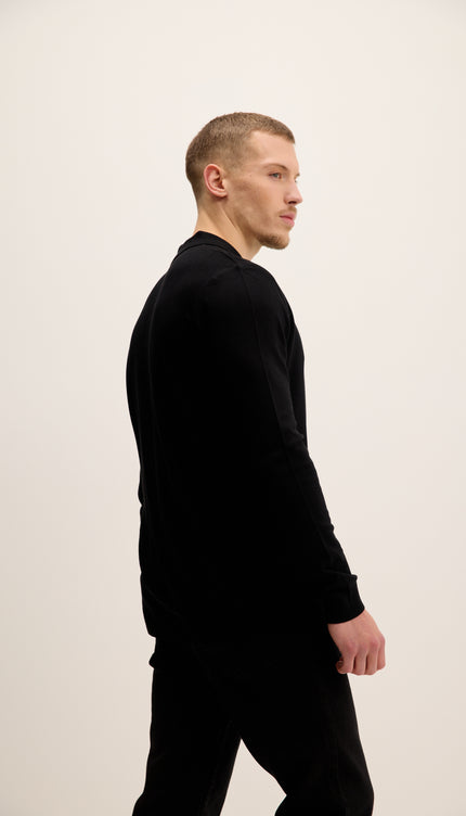 N° 6438 CARDIGAN NERO