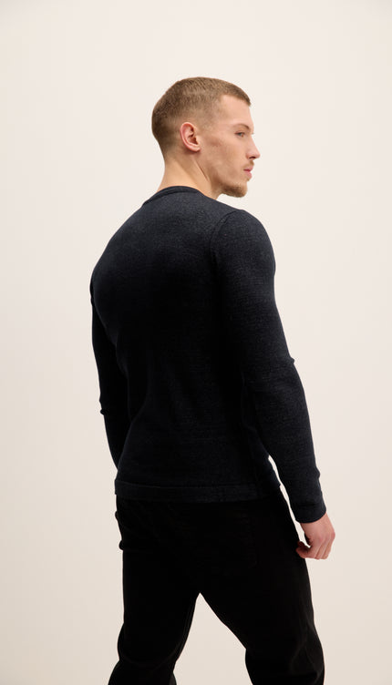 Full Zip Closure Cardigan - Anthracite