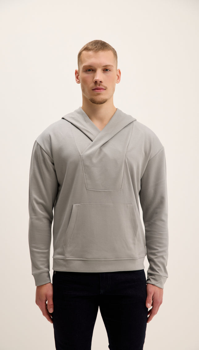 Weekend Hooded Sweater -  Grey