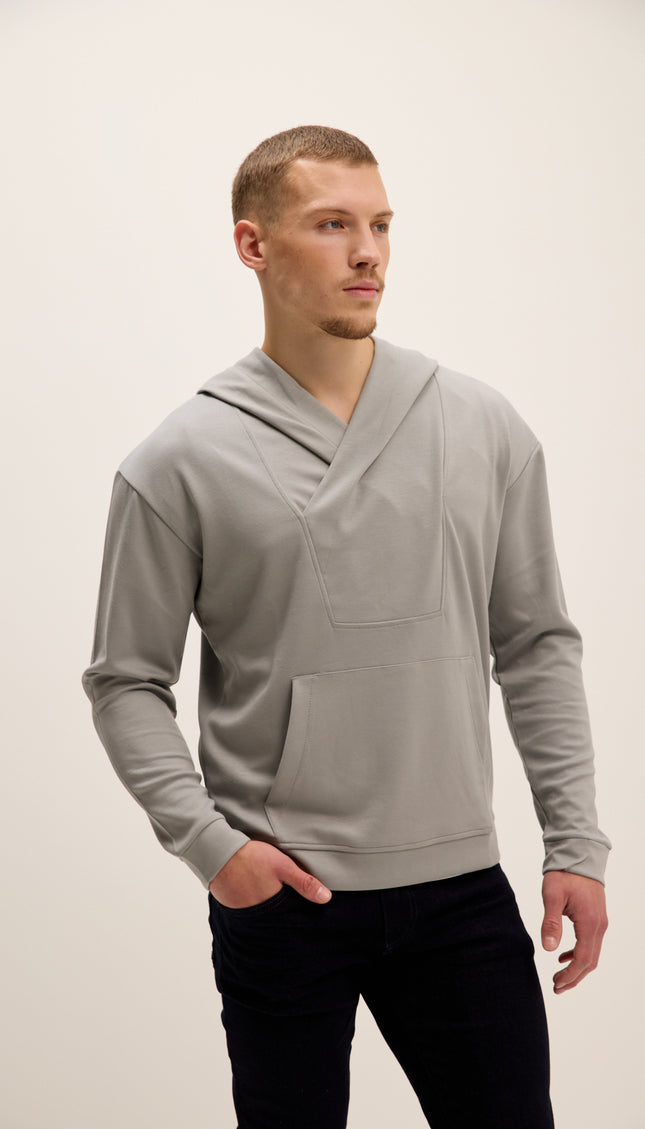 Weekend Hooded Sweater -  Grey
