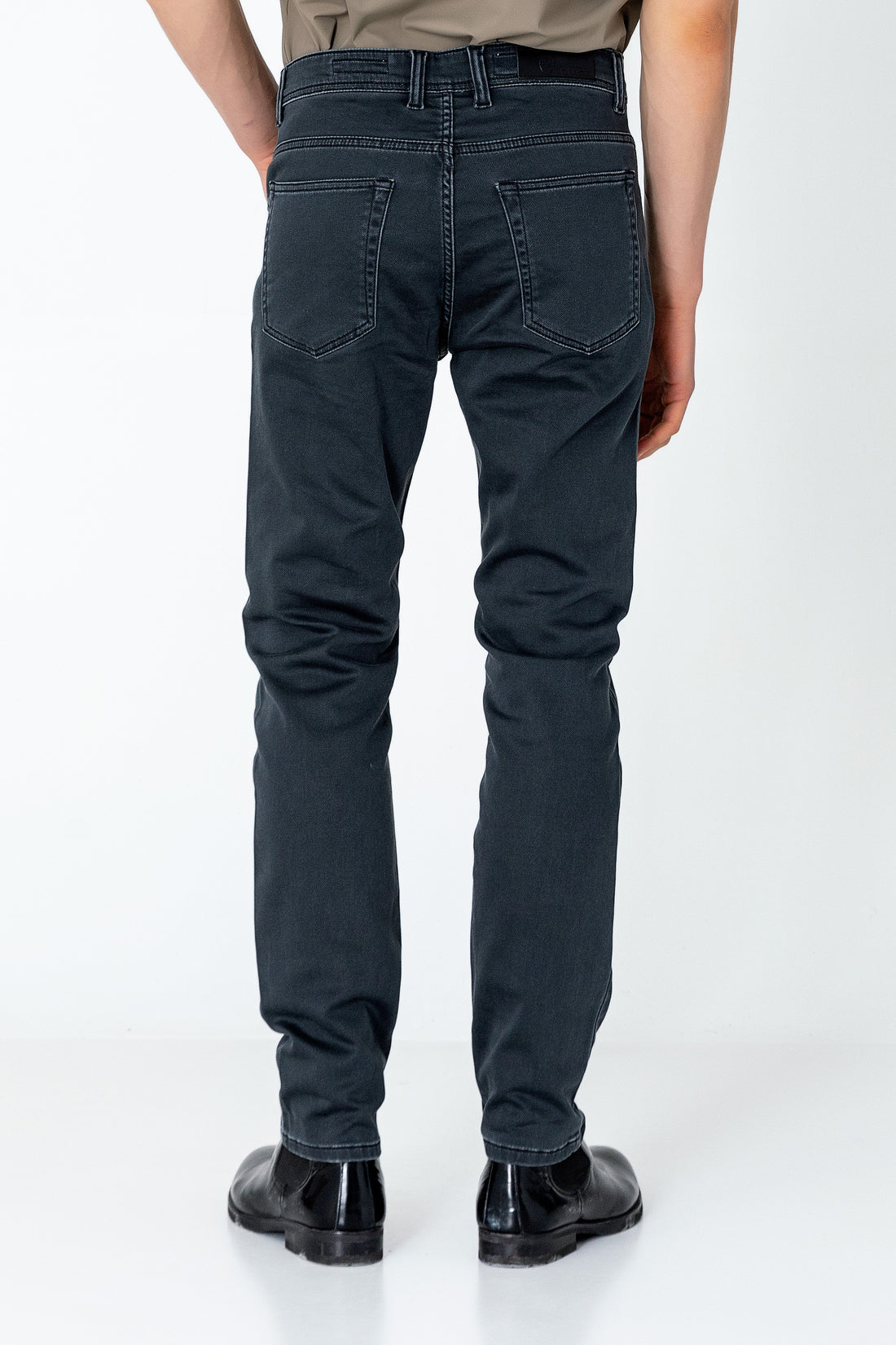 Super Soft 5-pocket Style Pants - Anthracite