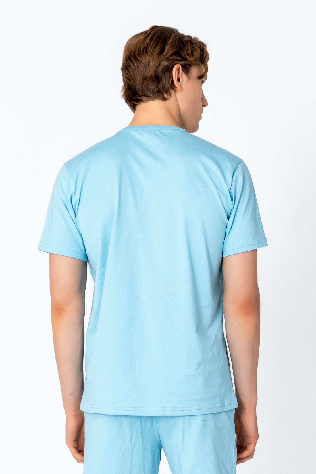 Lightweight Cotton T-shirt - Blue