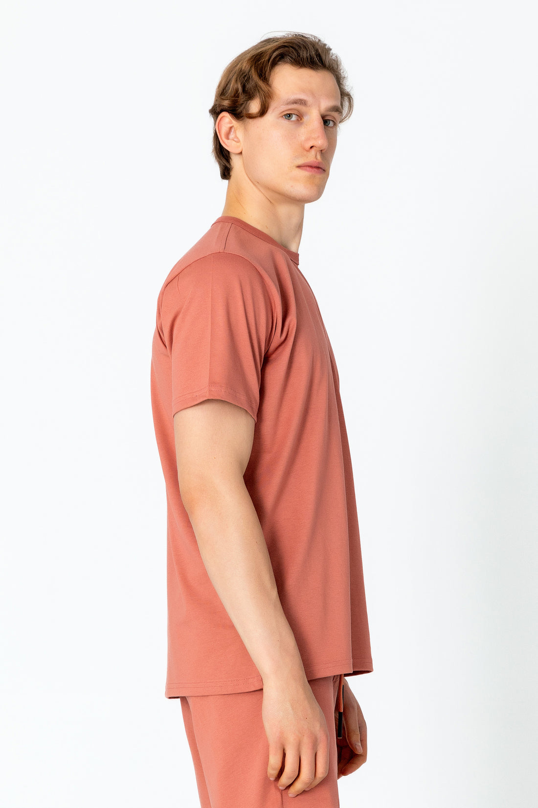 Lightweight Cotton T-shirt - Rose