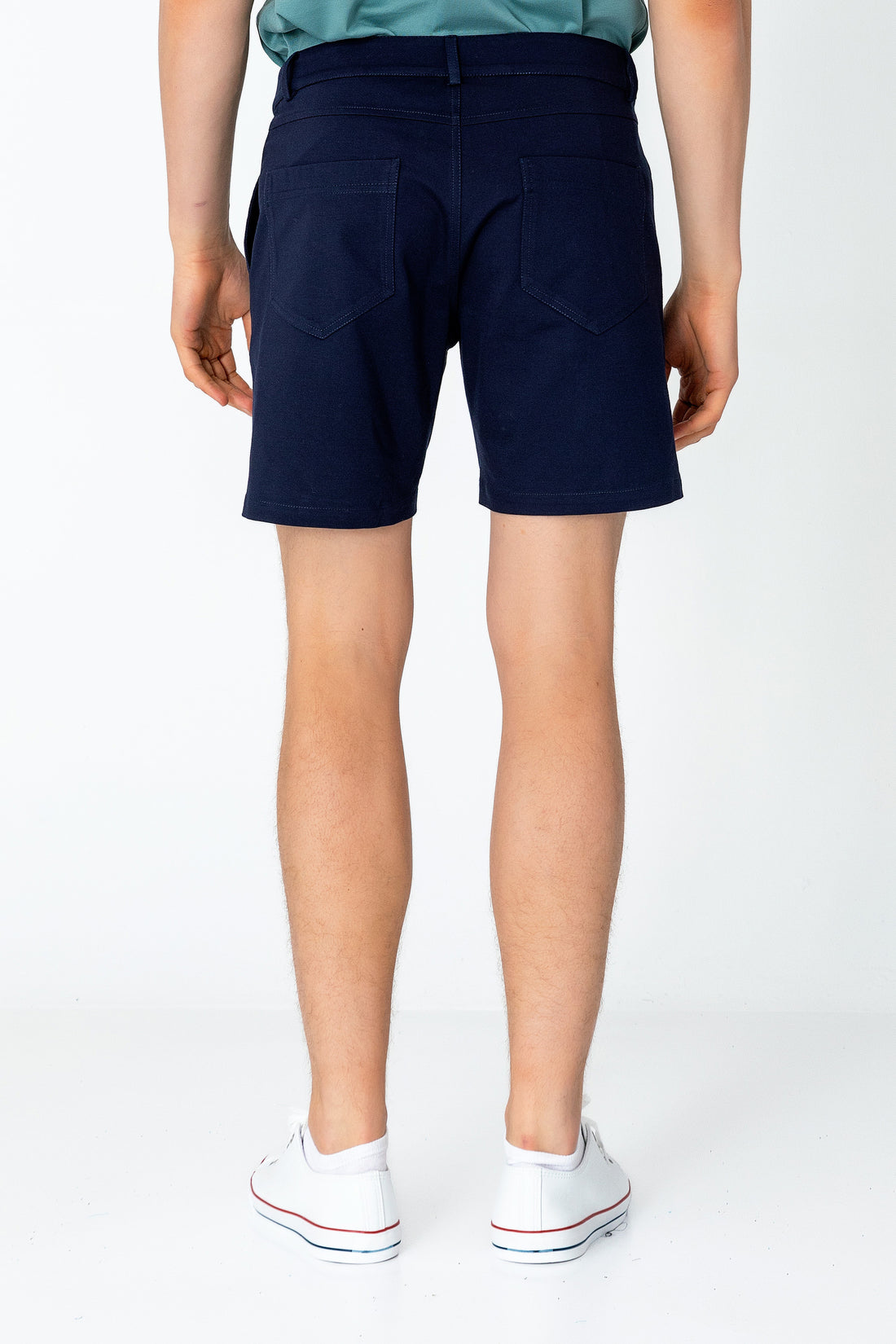 Side Pocket Lightweight Shorts - Navy