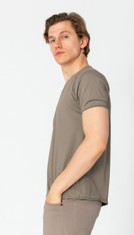 Wrinkle Free Crew Neck T-shirt - Vizon