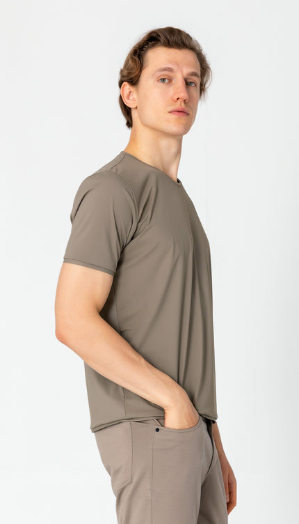 Wrinkle Free Crew Neck T-shirt - Vizon