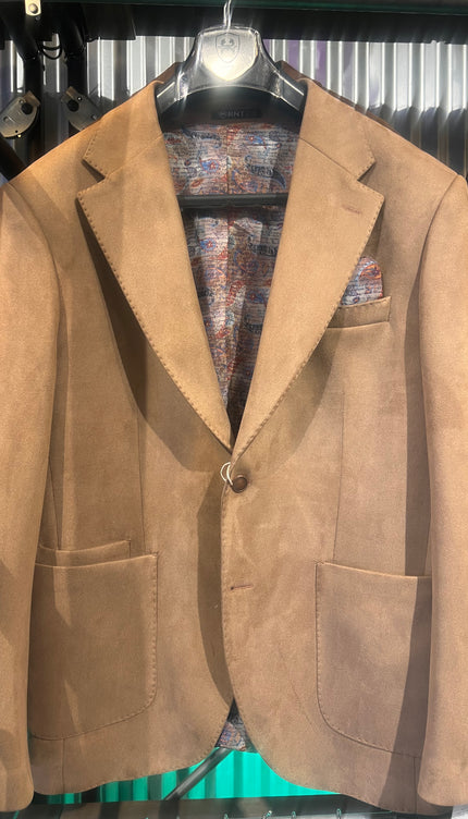 Microfiber Lightweight Blazer - Beige