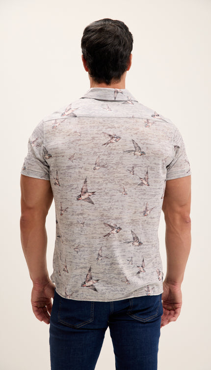 Leichtes Hemd mit Kragen – Sparrow Stone