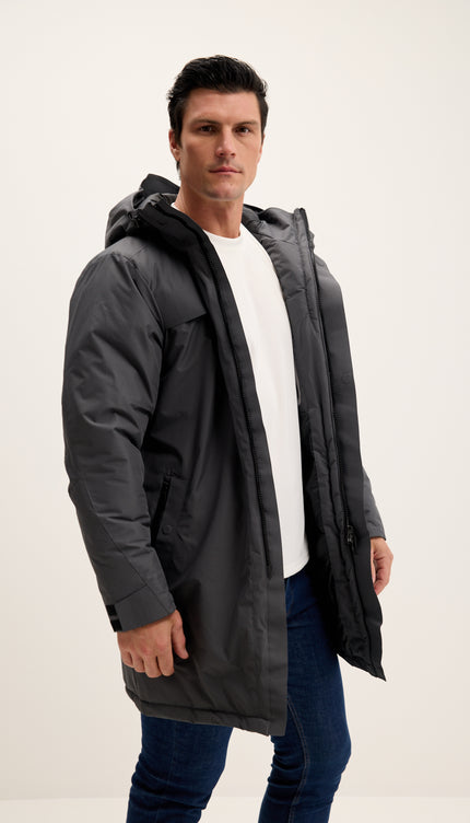 Manteau imperméable Magneto - Anthracite foncé