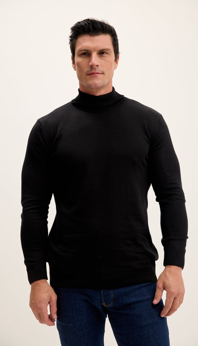 PULL ROLLNECK NOIR
