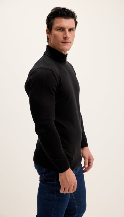 PULL ROLLNECK NOIR