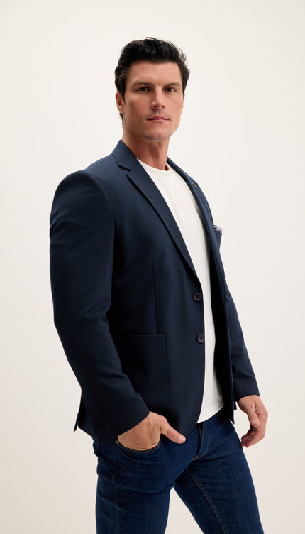 Classic Fit Jetsetter Blazer - Navy