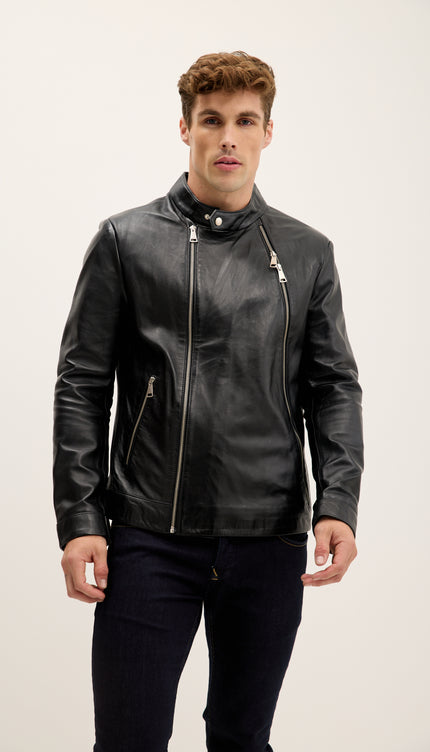 Kennedy Velvet Peak Lapel Tuxedo Jacket - Negro